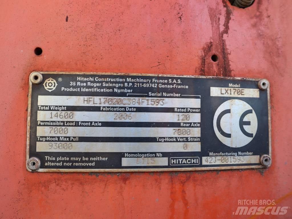 Hitachi LX 170 E  휠로우더