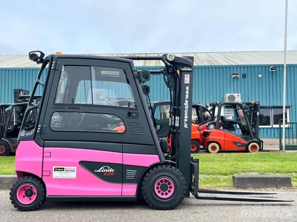 Linde E25L-01 전동 지게차