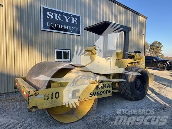 Sakai SV500DF 싱글 드럼 롤러