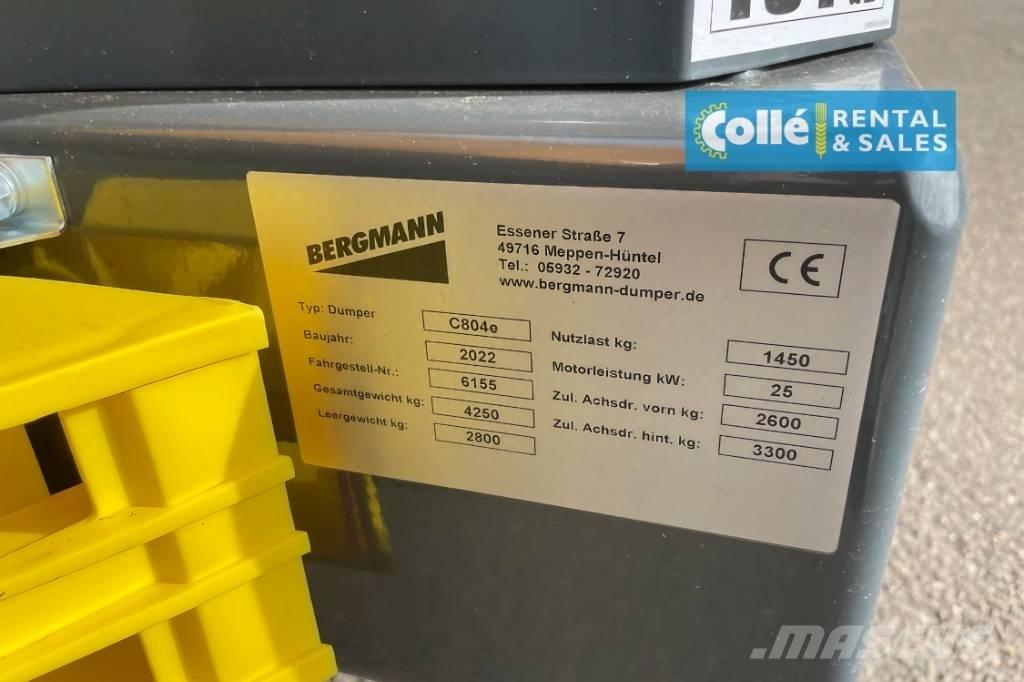 Bergmann C804e | 2022 건설현장 덤프트럭