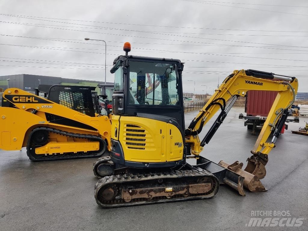 Yanmar VIO38-6 소형 굴삭기 7톤 미만