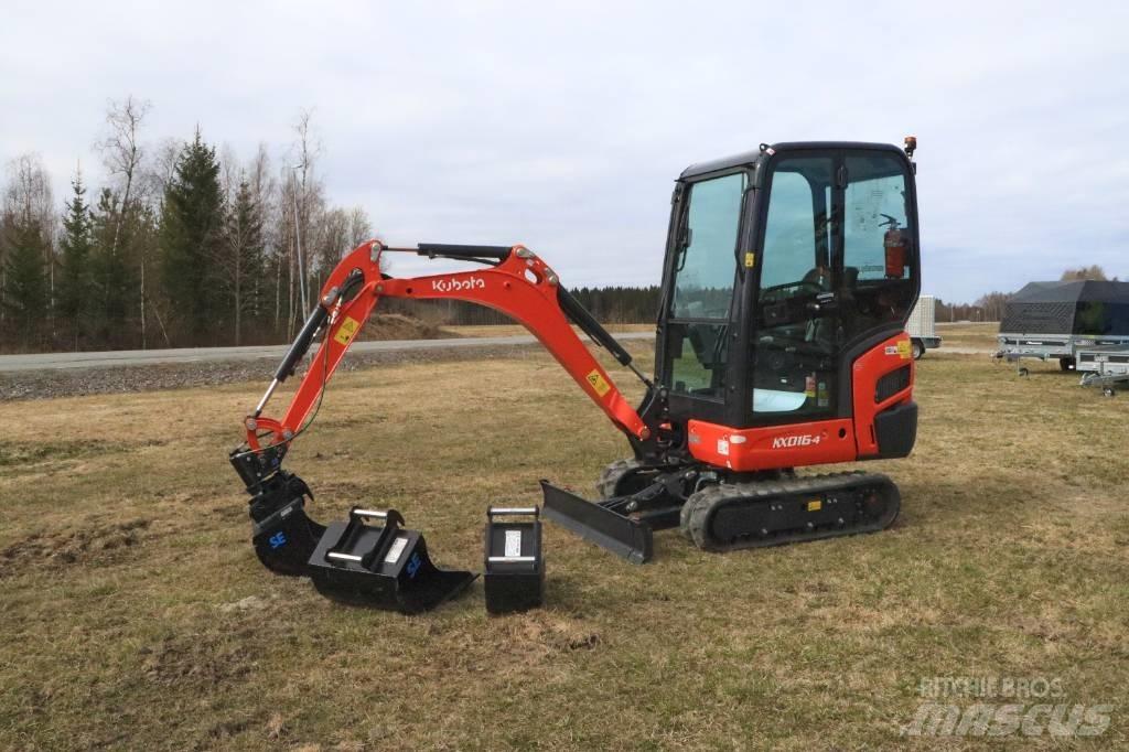 Kubota KX016-4 소형 굴삭기 7톤 미만