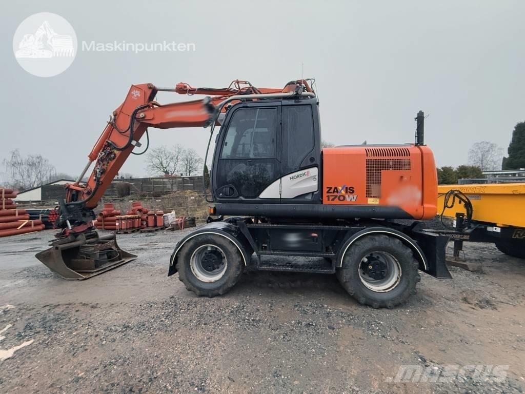 Hitachi ZX 170 W-5 B  휠 굴삭기