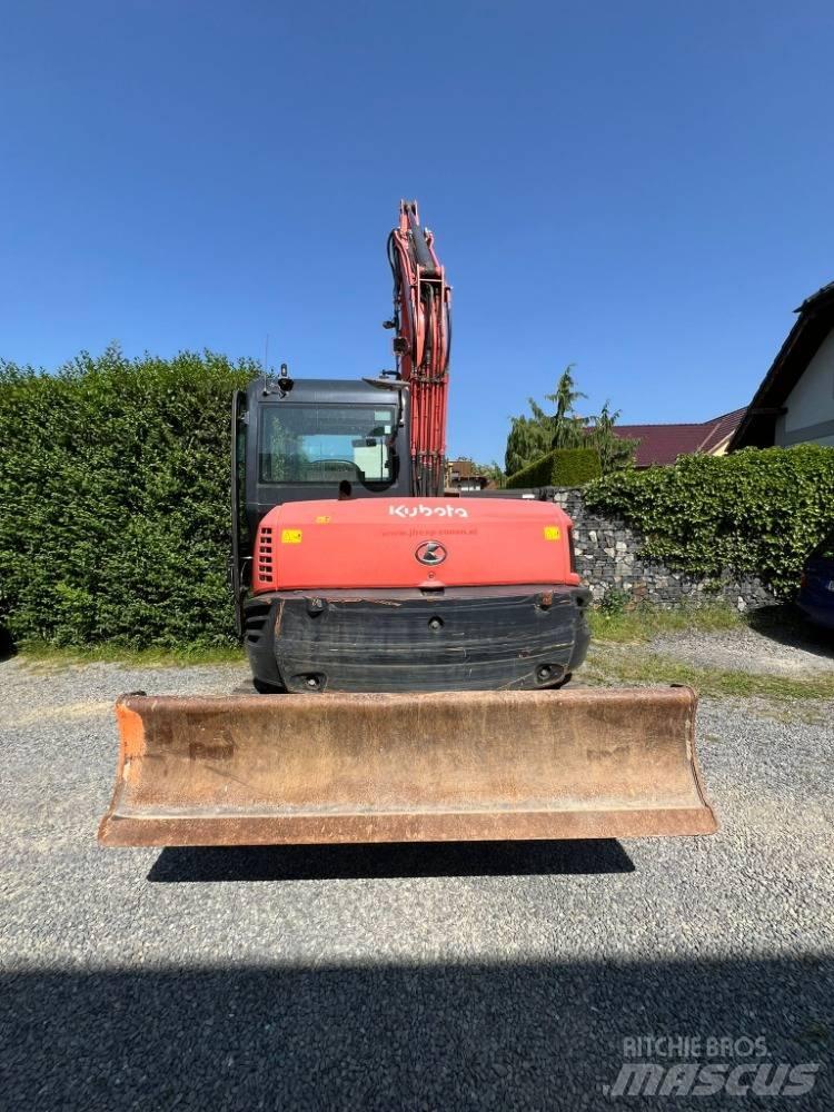 Kubota KX 080-4 중형굴삭기 7톤-28톤