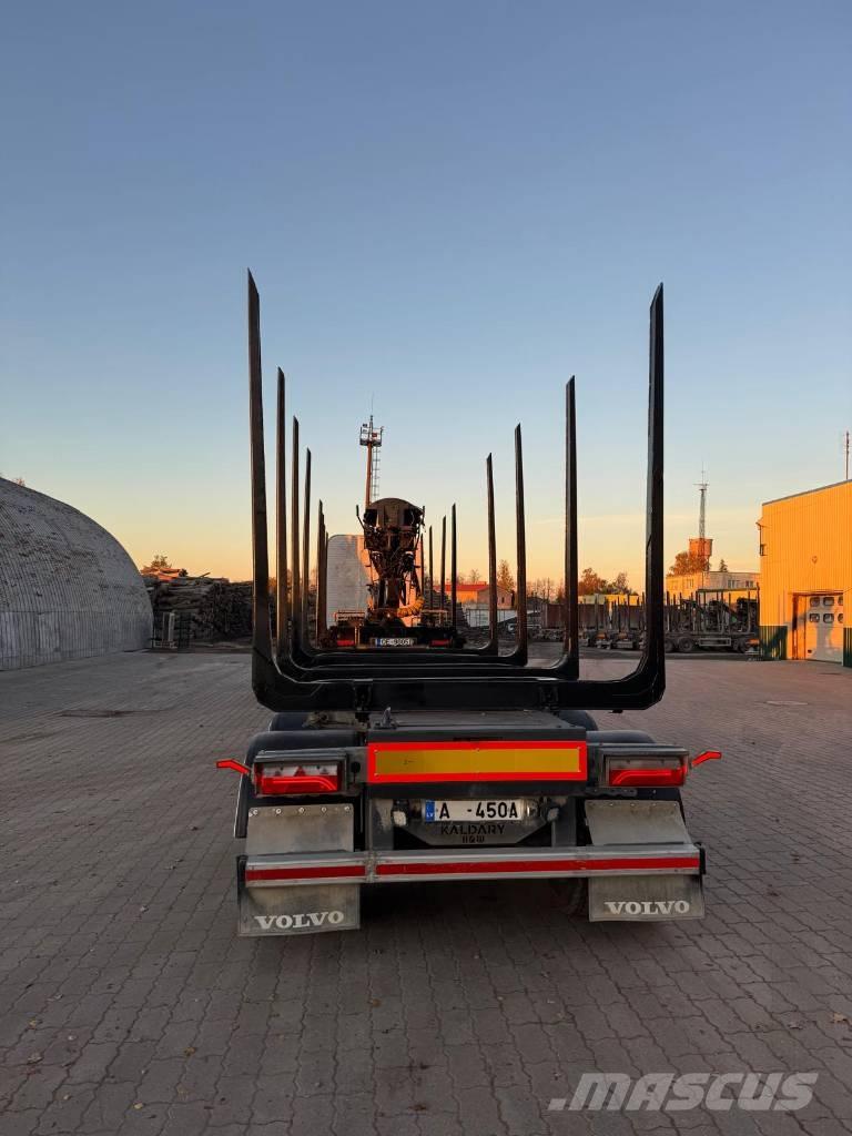  Kaldary Trailer 목재용 세미 트레일러