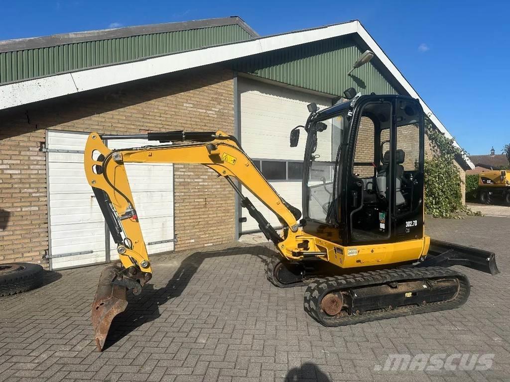 CAT 302.7D 소형 굴삭기 7톤 미만
