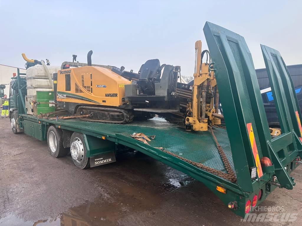 Volvo FL 6 플랫베드/윈치 트럭