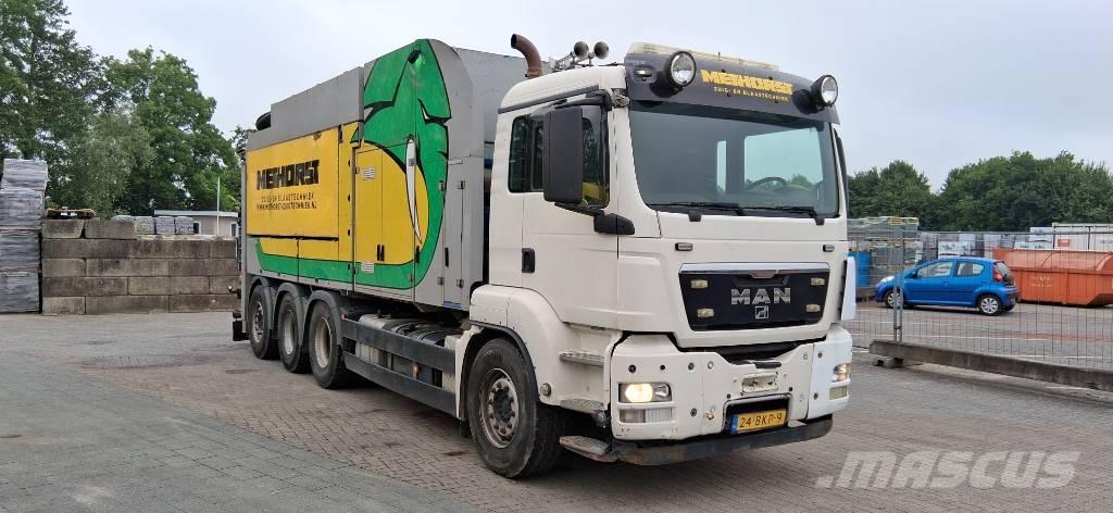 MAN 35.480 콤비/진공 트럭