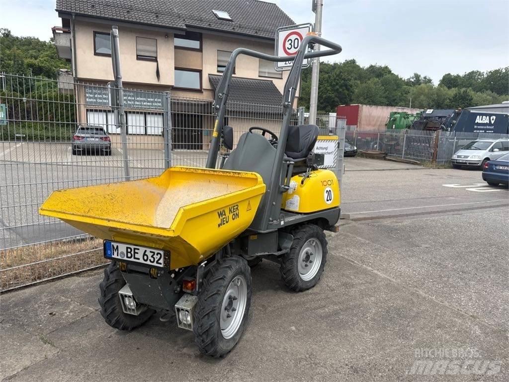 Wacker Neuson 1001 건설현장 덤프트럭
