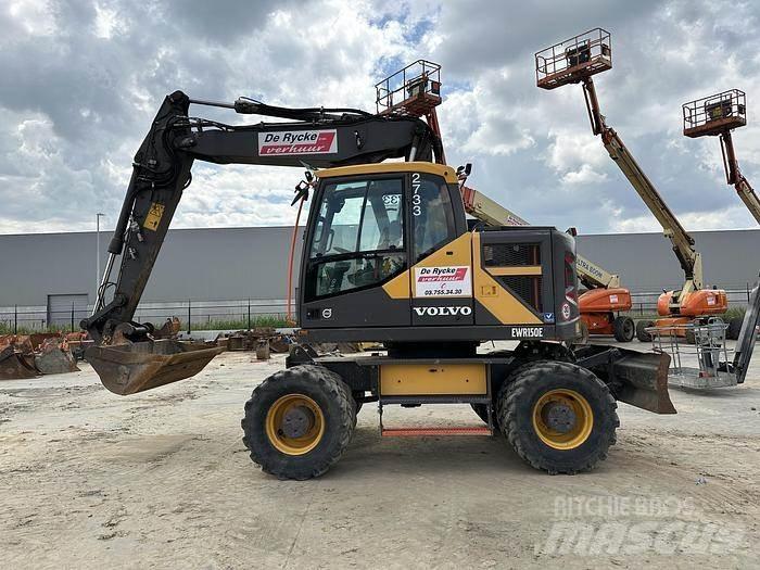 Volvo EWR150E  휠 굴삭기