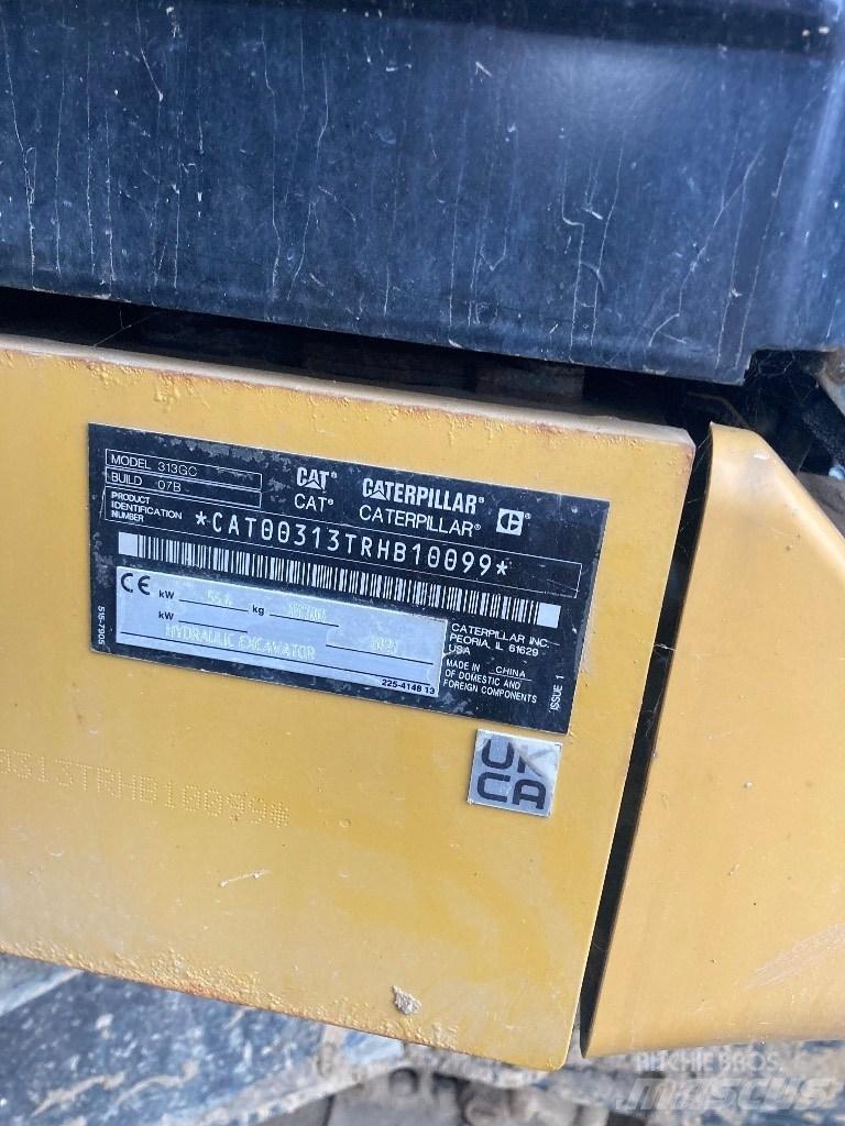 CAT 313 GC - nextgen 대형 굴삭기 29톤 이상
