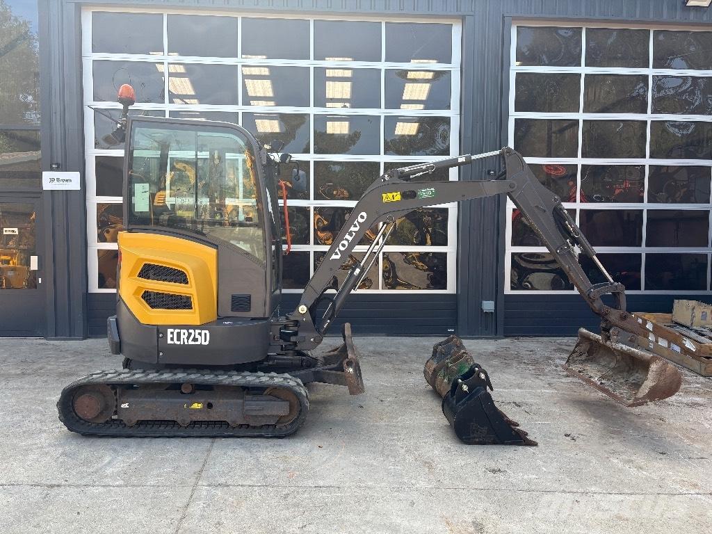 Volvo ECR 25 D 소형 굴삭기 7톤 미만