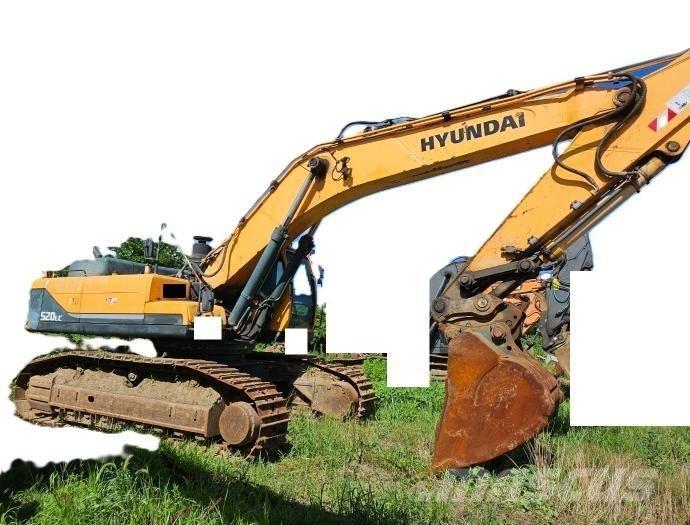 Hyundai Robex 520 LC 대형 굴삭기 29톤 이상