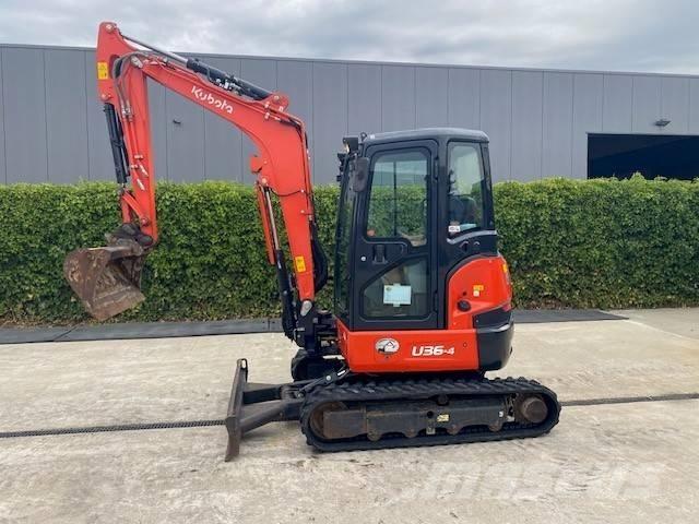 Kubota U 36-4 소형 굴삭기 7톤 미만