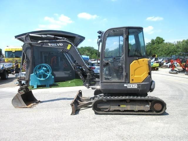 Volvo ECR 35 D 소형 굴삭기 7톤 미만