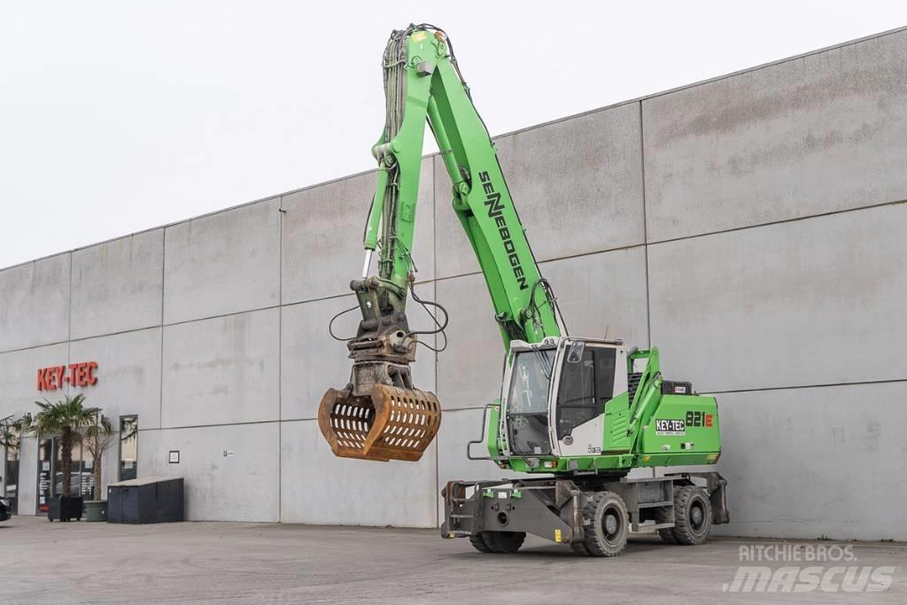 Sennebogen 821 E  휠 굴삭기