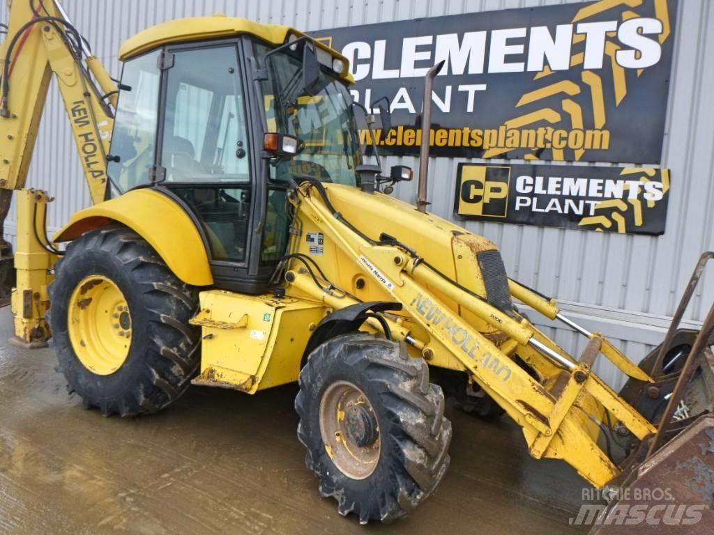 New Holland LB 110 B 백호로더