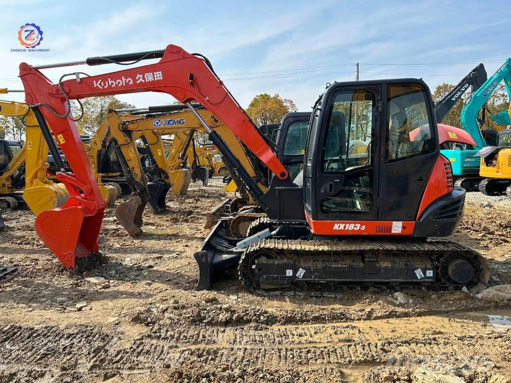 Kubota KX 183-3 소형 굴삭기 7톤 미만