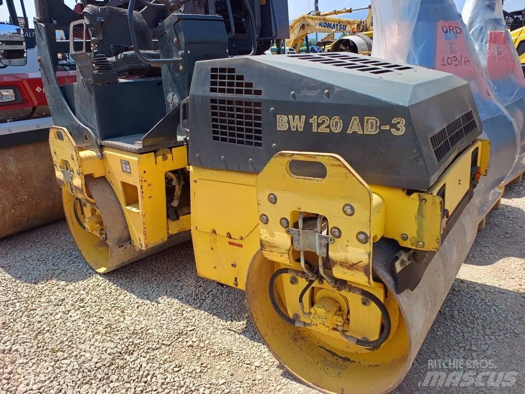 Bomag BW 120 AD-3 트윈 드럼 롤러
