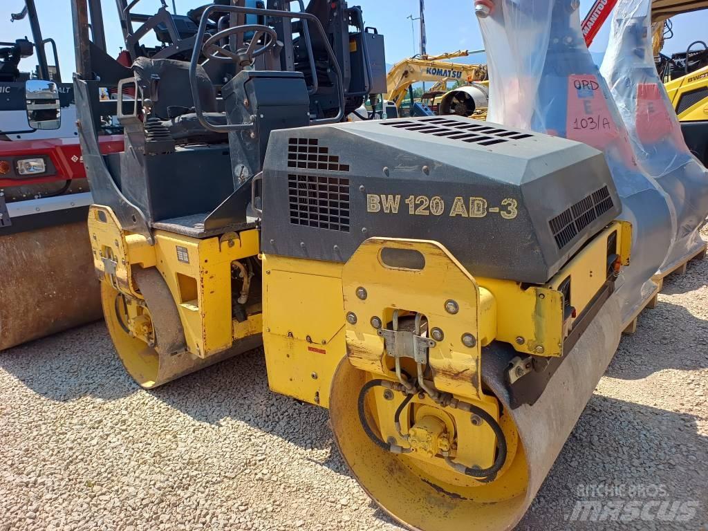 Bomag BW 120 AD-3 트윈 드럼 롤러
