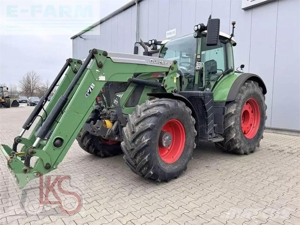 Fendt 724 s4 profi+ 트랙터