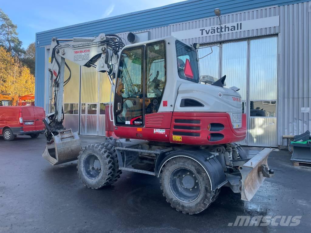 Takeuchi TB 295 W  휠 굴삭기