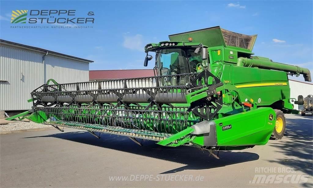 John Deere T670 콤바인 수확기