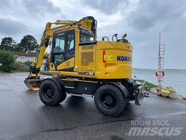 Komatsu PW168-11  휠 굴삭기