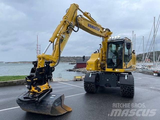 Komatsu PW168-11  휠 굴삭기