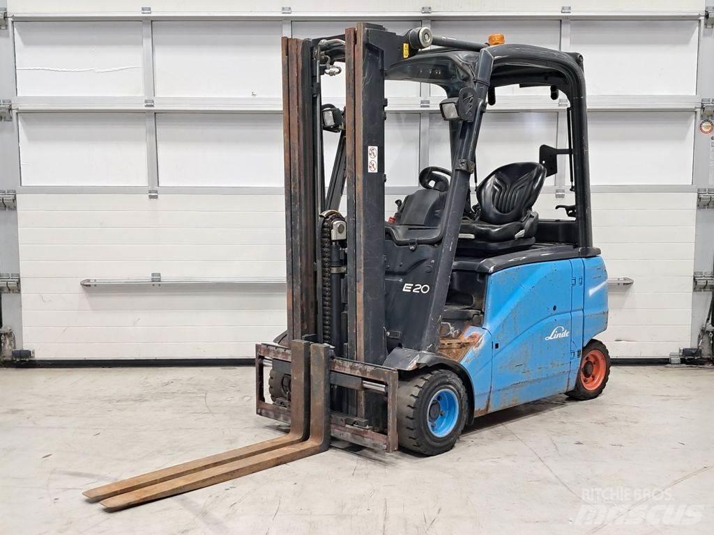 Linde E20PHL-01 전동 지게차