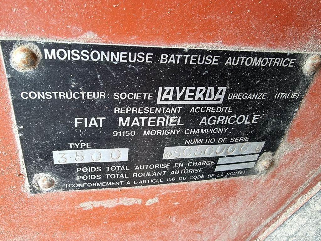 Laverda 3500 콤바인 수확기