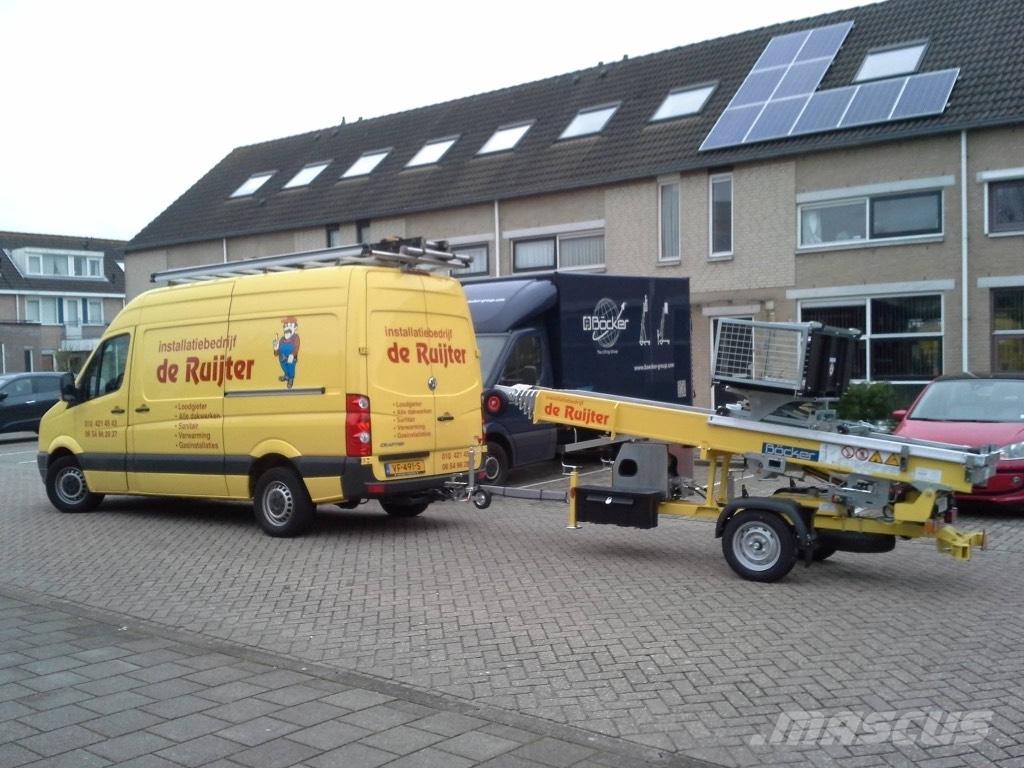 Böcker Junior 18-5 트레일러 탑재 고소작업대