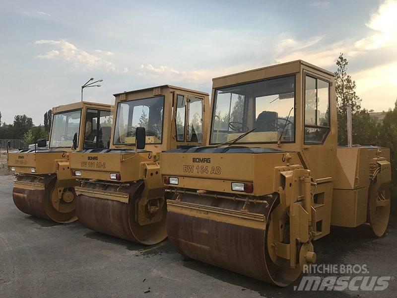 Bomag BW164AD 트윈 드럼 롤러