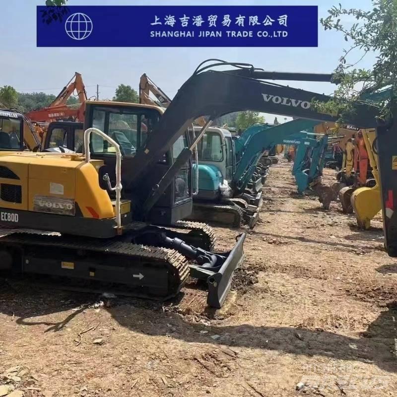 Volvo EC 80D 중형굴삭기 7톤-28톤