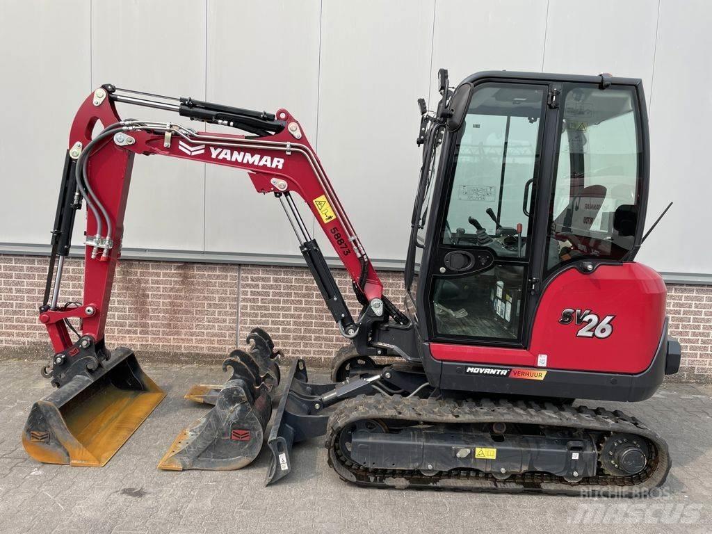 Yanmar SV26 소형 굴삭기 7톤 미만