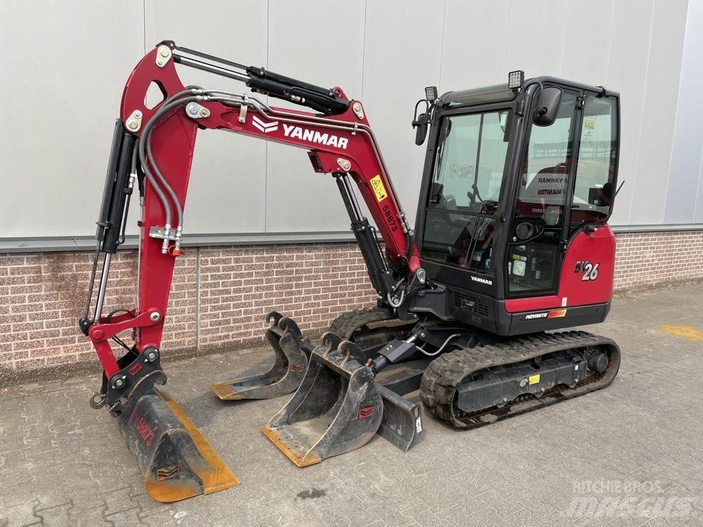 Yanmar SV26 소형 굴삭기 7톤 미만