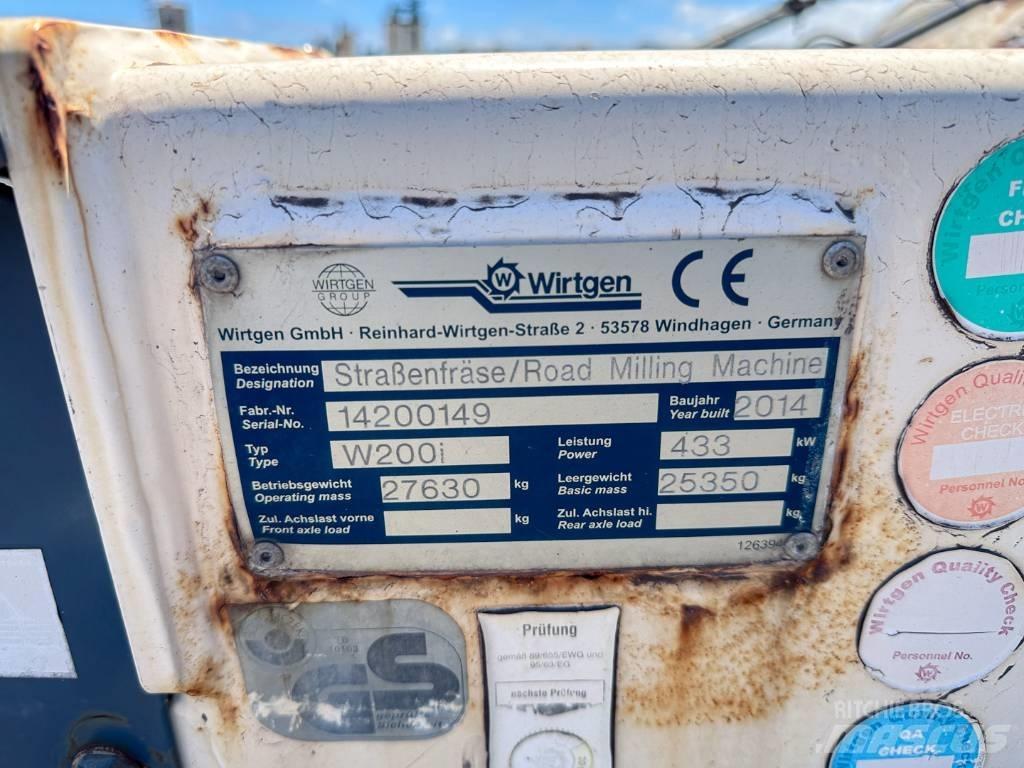 Wirtgen W200 아스팔트 콜드 밀링 기계