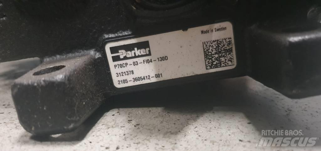 Parker P70CP-03 유압식 기계