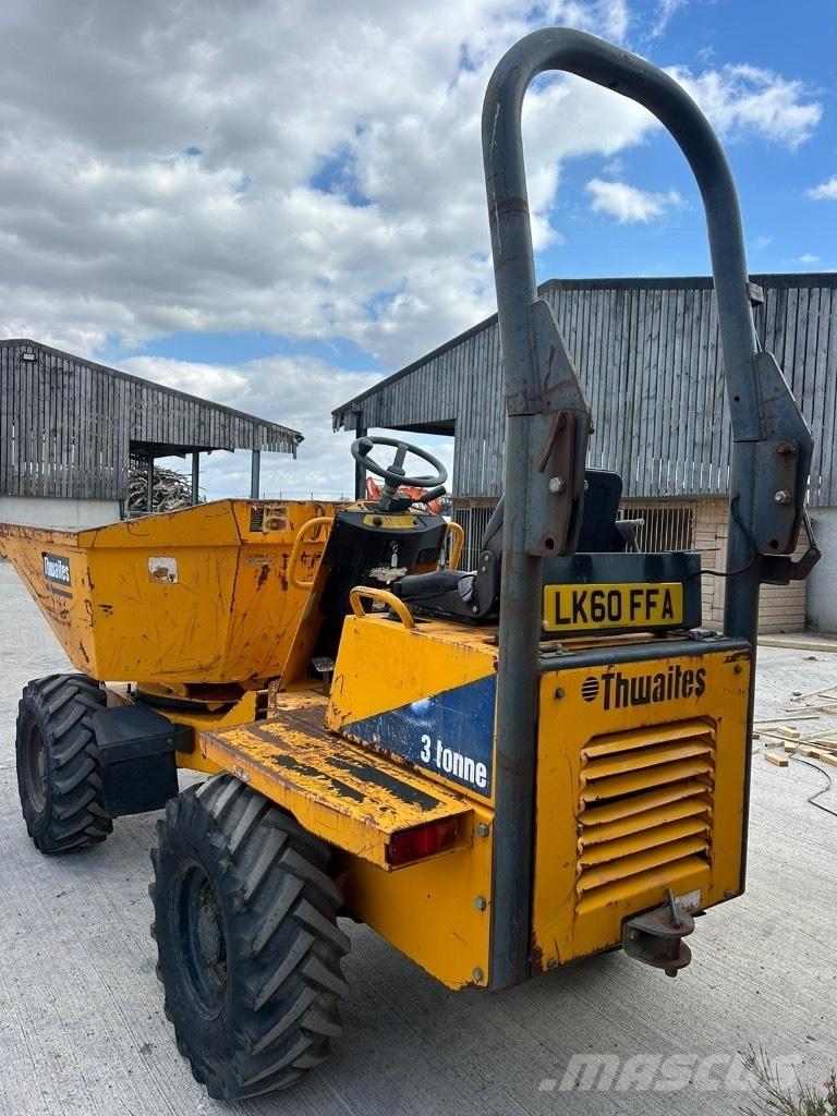 Thwaites 3 tonne 건설현장 덤프트럭