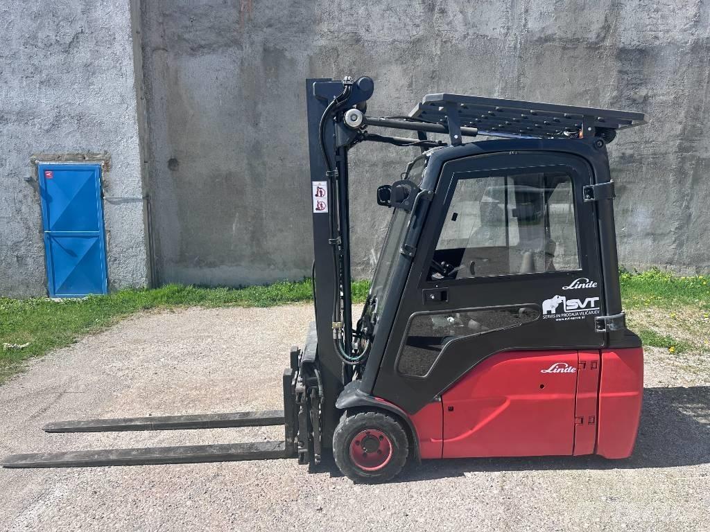 Linde E20L-02 전동 지게차