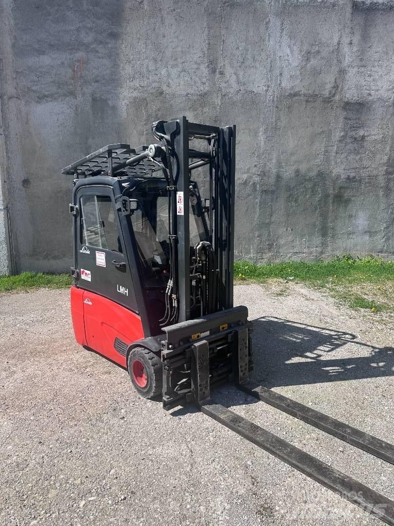Linde E20L-02 전동 지게차