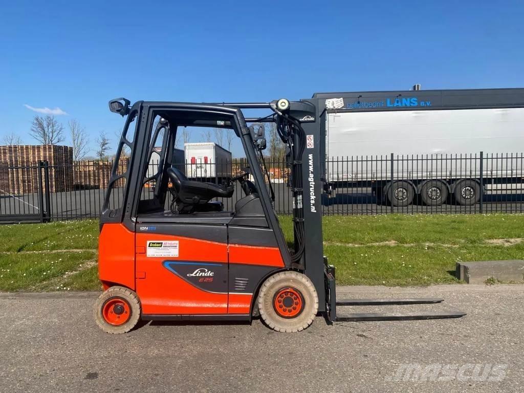 Linde E25H-01/600 전동 지게차