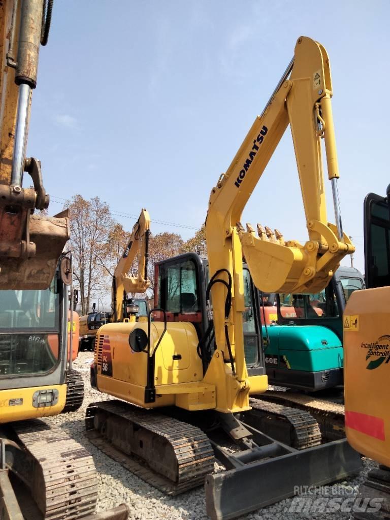 Komatsu PC 56 소형 굴삭기 7톤 미만