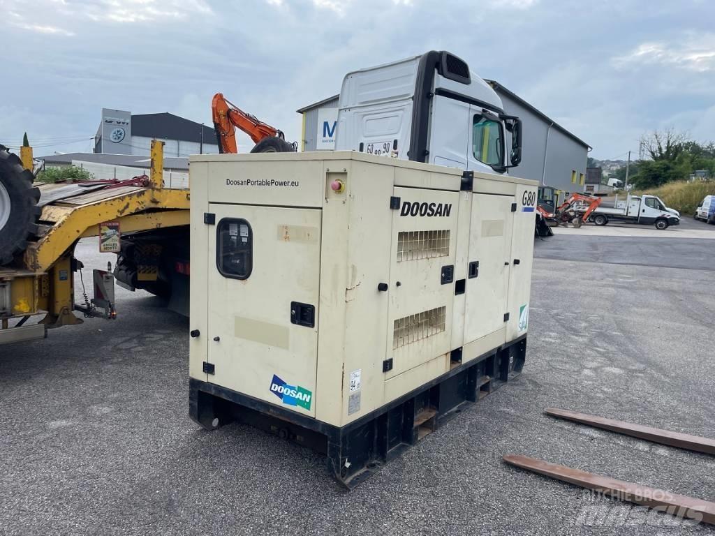 Doosan G 80 디젤 발전기