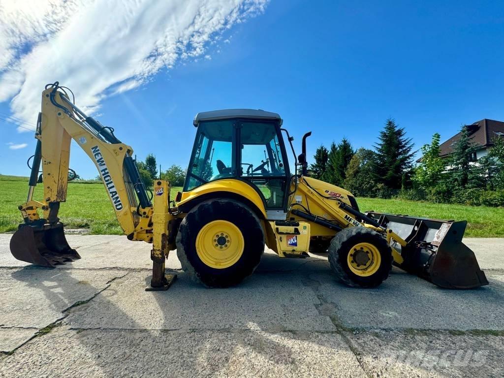 New Holland B 90 B 백호로더