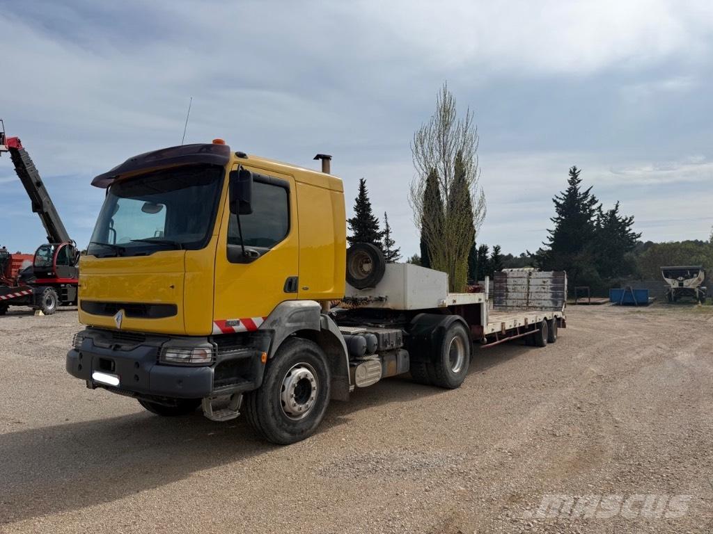 Renault Kerax 차량 운반용 세미 트레일러