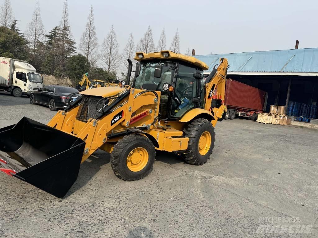 CAT 420 F 백호로더