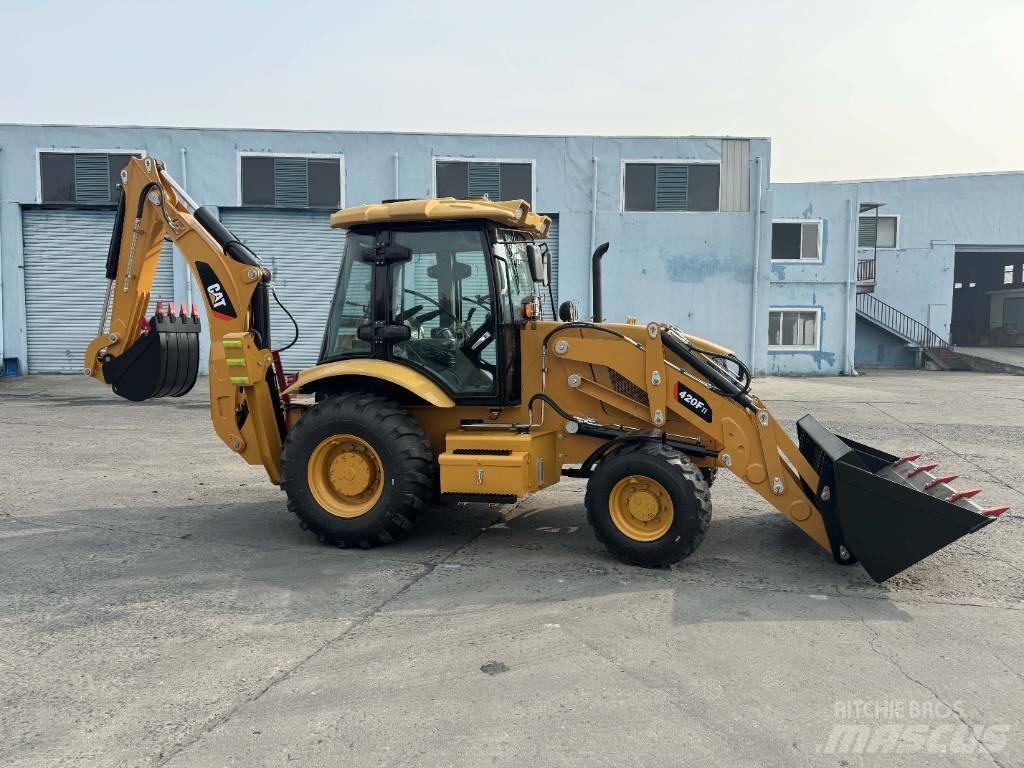 CAT 420 F 백호로더