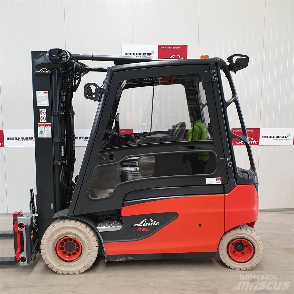 Linde E25L 전동 지게차
