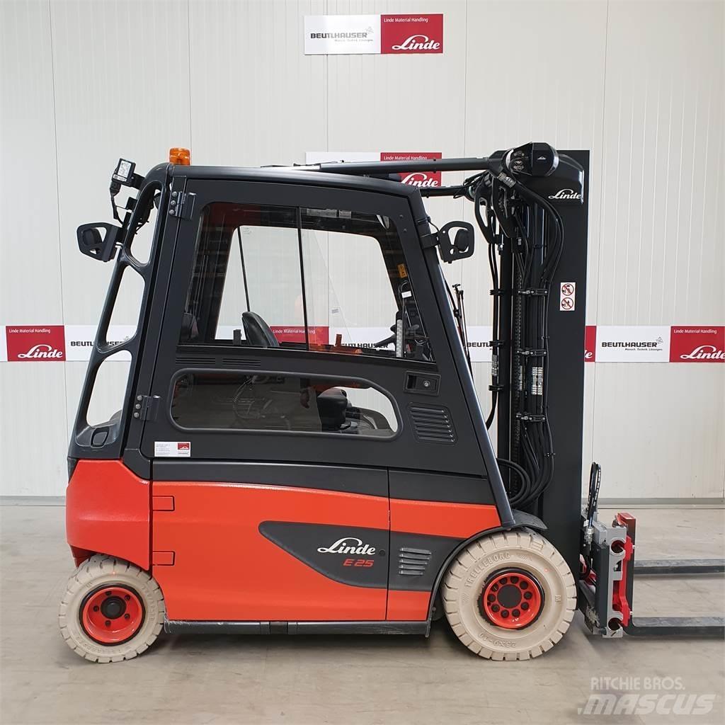 Linde E25L 전동 지게차